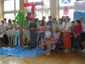 Klasa 1p wraz z wychowawc p.B.Szczecisk 