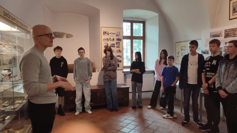 ODWIEDZINY KLASY 7D W MUZEUM MIASTA PABIANIC