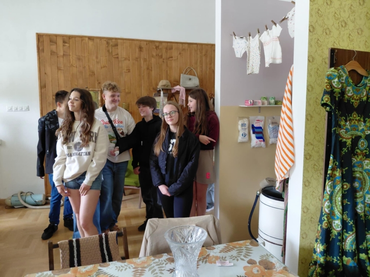 ODWIEDZINY KLASY 7B W MUZEUM MIASTA PABIANIC