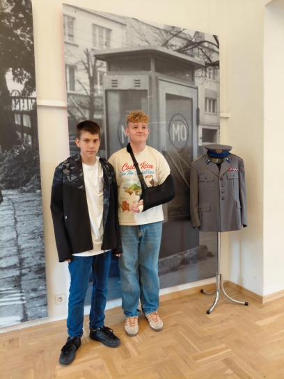 ODWIEDZINY KLASY 7B W MUZEUM MIASTA PABIANIC