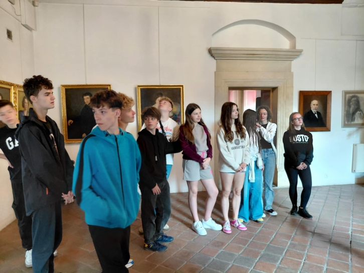 ODWIEDZINY KLASY 7B W MUZEUM MIASTA PABIANIC