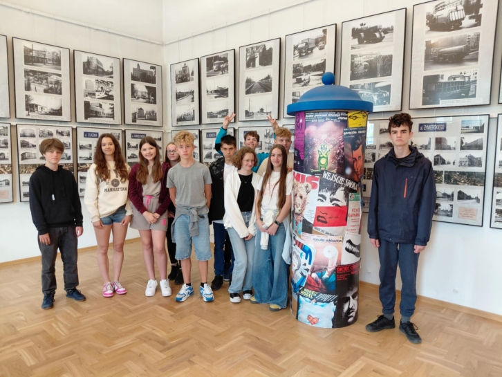 ODWIEDZINY KLASY 7B W MUZEUM MIASTA PABIANIC