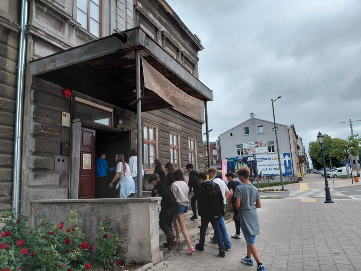 ODWIEDZINY KLASY 7B W MUZEUM MIASTA PABIANIC