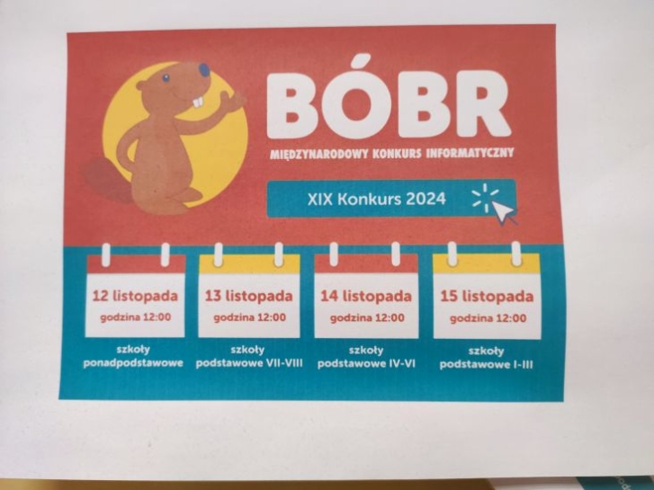 XIX MIDZYNARODOWY KONKURS INFORMATYCZNY "BBR"