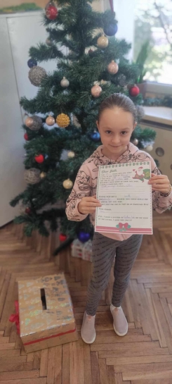 CHRISTMAS LETTER TO SANTA