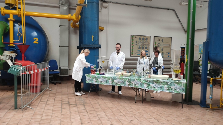 WYCIECZKA DO STACJI UZDATNIANIA WODY