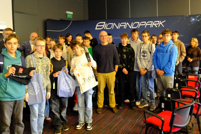 SPOTKANIE Z POLSKIM NAUKOWCEM  W BIONANOPARKU