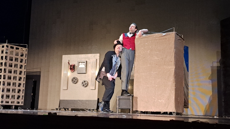 FRANKENSTEIN – THE MONSTER AND THE MYTH SPEKTAKL W TEATRZE V6 W ODZI