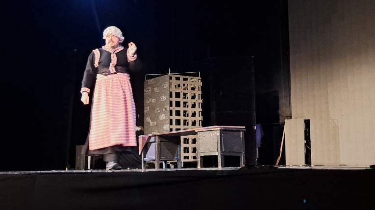 FRANKENSTEIN – THE MONSTER AND THE MYTH SPEKTAKL W TEATRZE V6 W ODZI