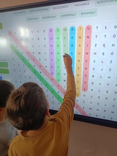 TADEUSZ KO�CIUSZKO - PATRON NASZEJ SZKO�Y