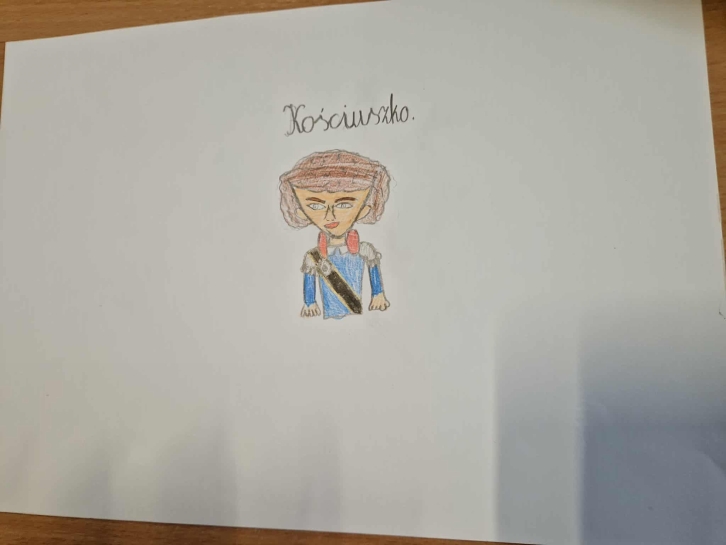 TADEUSZ KO�CIUSZKO - PATRON NASZEJ SZKO�Y