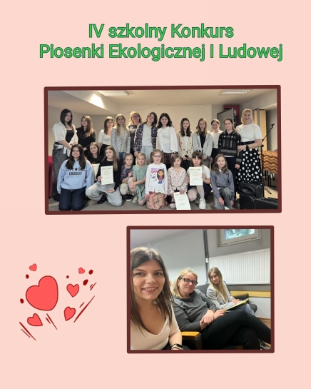 KONKURS PIOSENKI EKOLOGICZNEJ&nbsp;