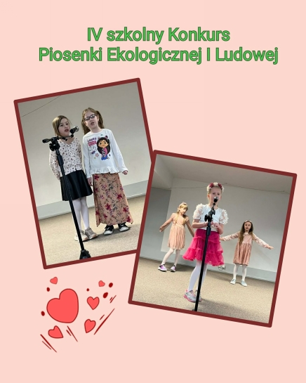 KONKURS PIOSENKI EKOLOGICZNEJ&nbsp;