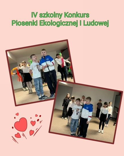 KONKURS PIOSENKI EKOLOGICZNEJ&nbsp;