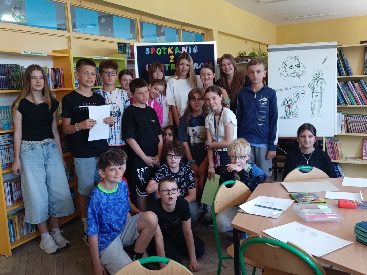 SPOTKANIE Z ILUSTRATOREM