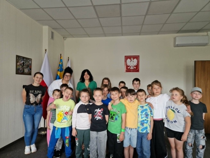 KLASA 1D Z WIZYT� W URZ�DZIE MIASTA 