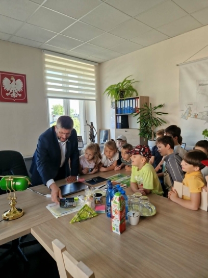 KLASA 1D Z WIZYT� W URZ�DZIE MIASTA 